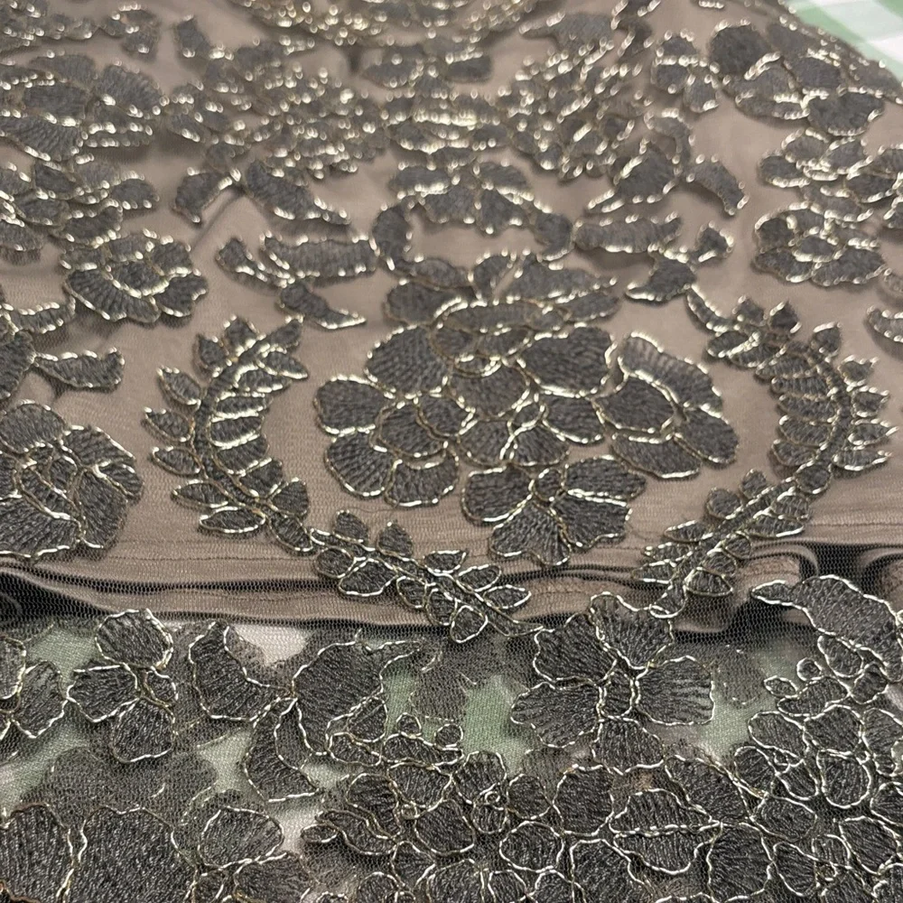 Tadashi Shoji Brown Lace Mini Dress - Picture 10 of 11